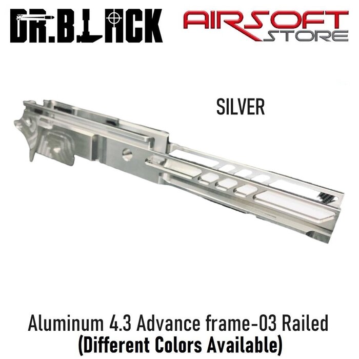 DR BLACK Aluminum 4.3 Advance frame-03 Railed