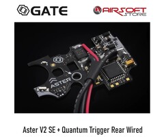 Gate Aster V2 SE + Quantum Trigger Rear Wired