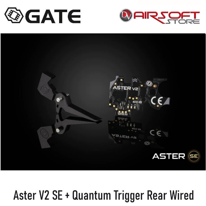 Gate Aster V2 SE + Quantum Trigger Rear Wired
