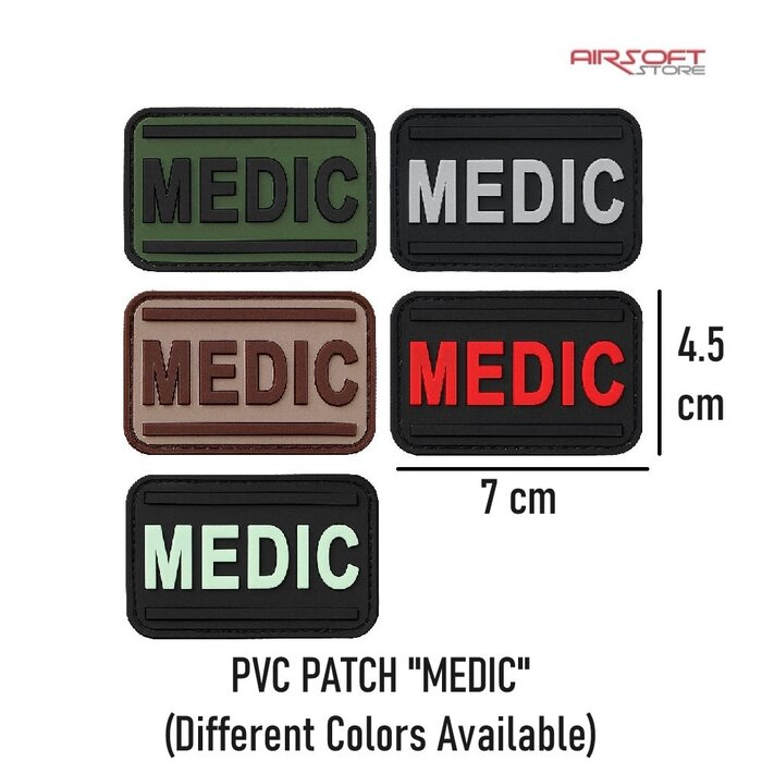 JTG PVC Patch MEDIC