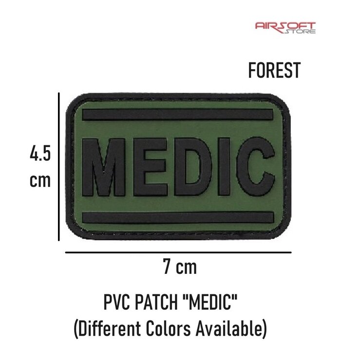 JTG PVC Patch MEDIC