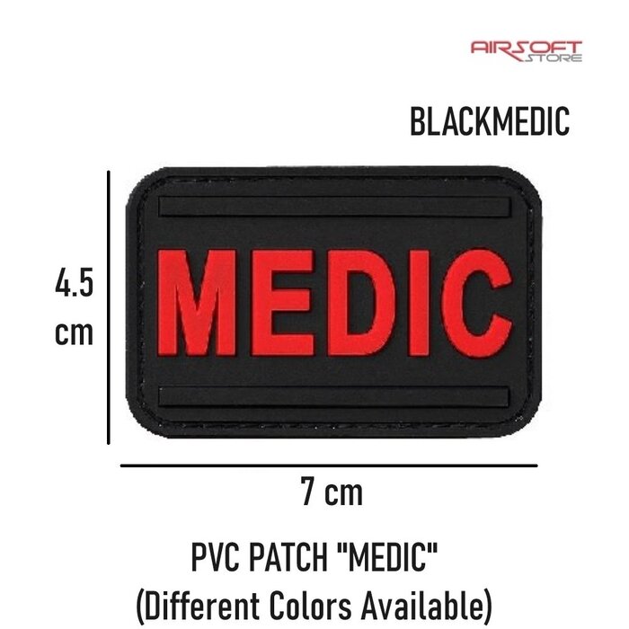 JTG PVC Patch MEDIC