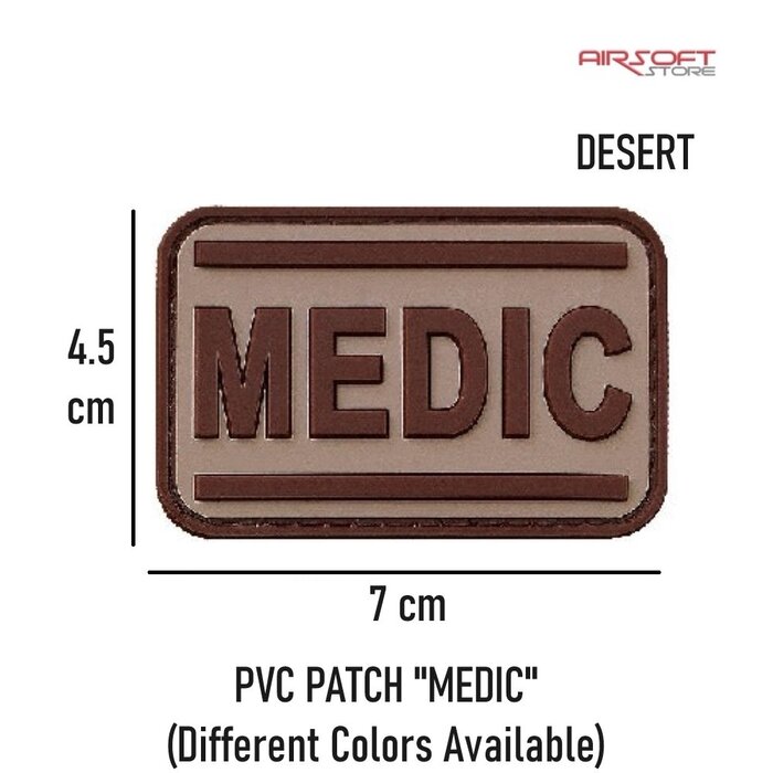 JTG PVC Patch MEDIC