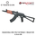 Kalashnikov AKS-74U Full Metal + Wood CO2 4.5mm BB