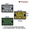 PVC Patch Whiskey Tango Foxtrot WTF