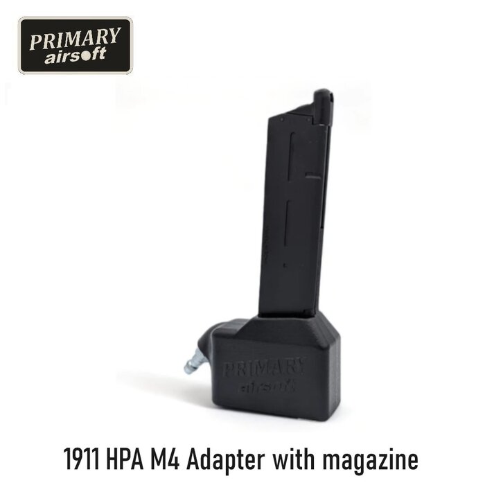 Primary Airsoft 1911 HPA M4 Adapter with magazine