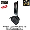 Primary Airsoft ANGLED Hi-Capa HPA M4 Adapter with Marui Mag GEN 4 Stainless