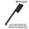 Ra-Tech Scar-H steel complete Bolt Carrier with magnetic locking NPS Aluminum loading nozzle