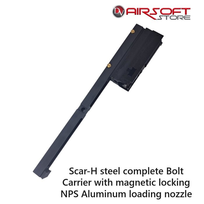 Ra-Tech Scar-H steel complete Bolt Carrier with magnetic locking NPS Aluminum loading nozzle