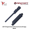 Action Army AAP-01 Original Inner & Outer barrel set with hopup (Black)