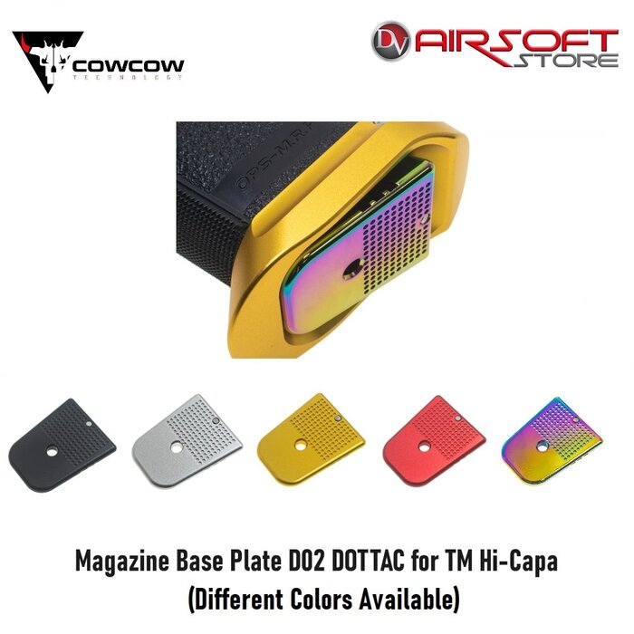 CowCow Technology Magazine Base Plate D02 DOTTAC for TM Hi-Capa
