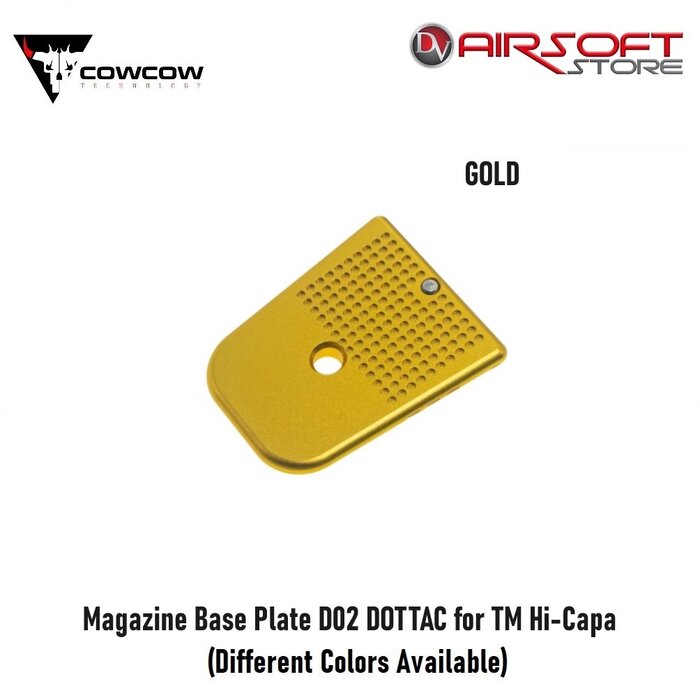 CowCow Technology Magazine Base Plate D02 DOTTAC for TM Hi-Capa