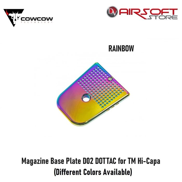 CowCow Technology Magazine Base Plate D02 DOTTAC for TM Hi-Capa