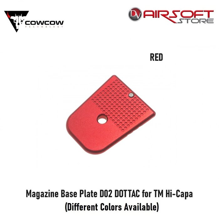 CowCow Technology Magazine Base Plate D02 DOTTAC for TM Hi-Capa