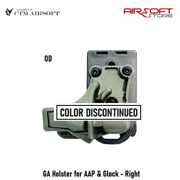 CTM Airsoft GA Holster GEN2 for AAP & Glock - Right