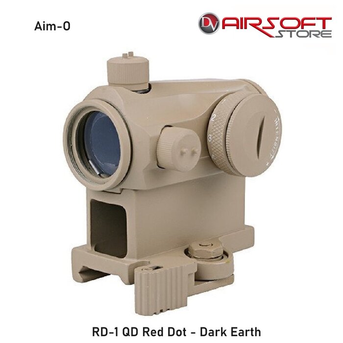Aim-O RD-1 QD Red Dot - Dark Earth