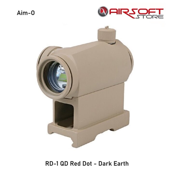 Aim-O RD-1 QD Red Dot - Dark Earth