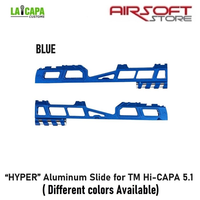 LA Capa Customs “HYPER” Aluminum Slide for TM Hi-CAPA 5.1