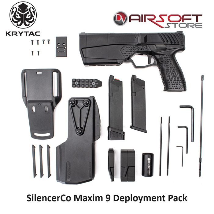 Krytac SilencerCo Maxim 9 Deployment Pack