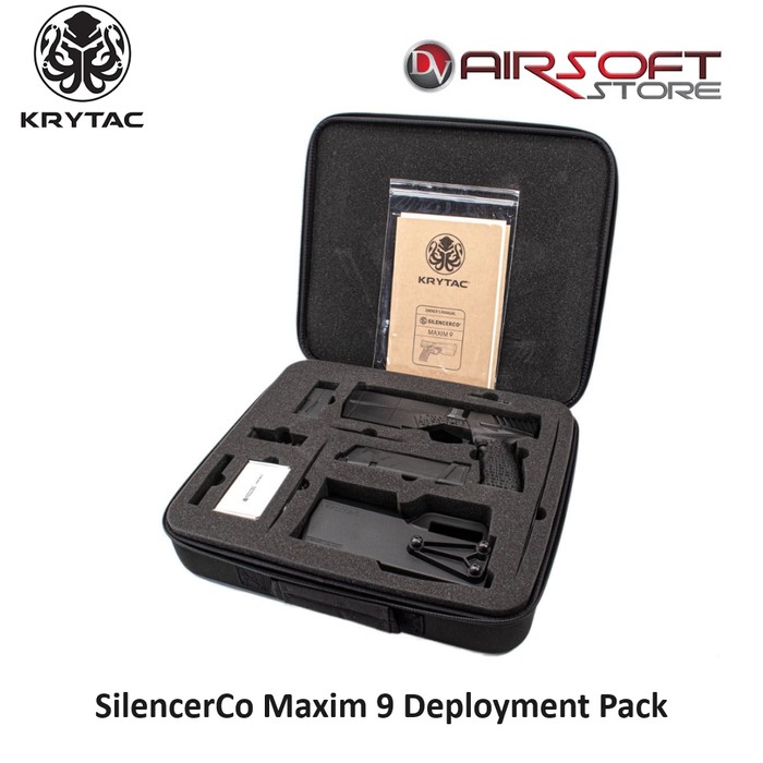 Krytac SilencerCo Maxim 9 Deployment Pack