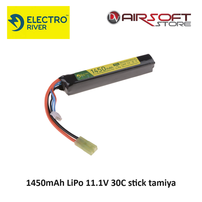 Electro River™ 1450mAh LiPo 11.1V 30C stick tamiya