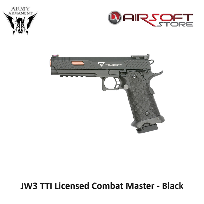 ARMY ARMAMENT JW3 TTI Licensed Combat Master - Black