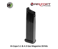 WE (Wei Tech) WE Hi-Capa 5.1 & 4.3 Gas Magazine 28 Rds