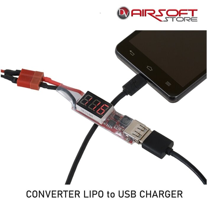 CONVERTER LIPO to USB CHARGER