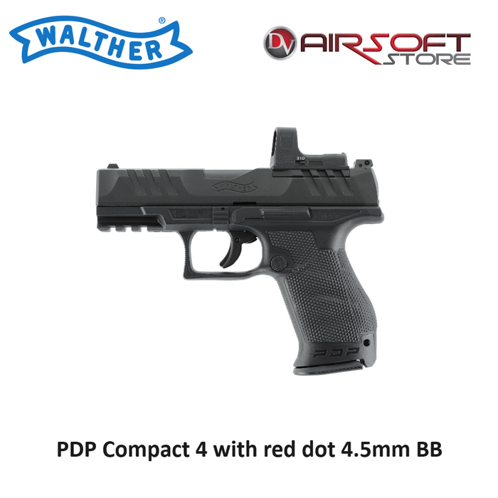 Walther PDP Compact 4 with red dot 4.5mm BB