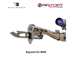 Black Bunker Bayonet for BM8