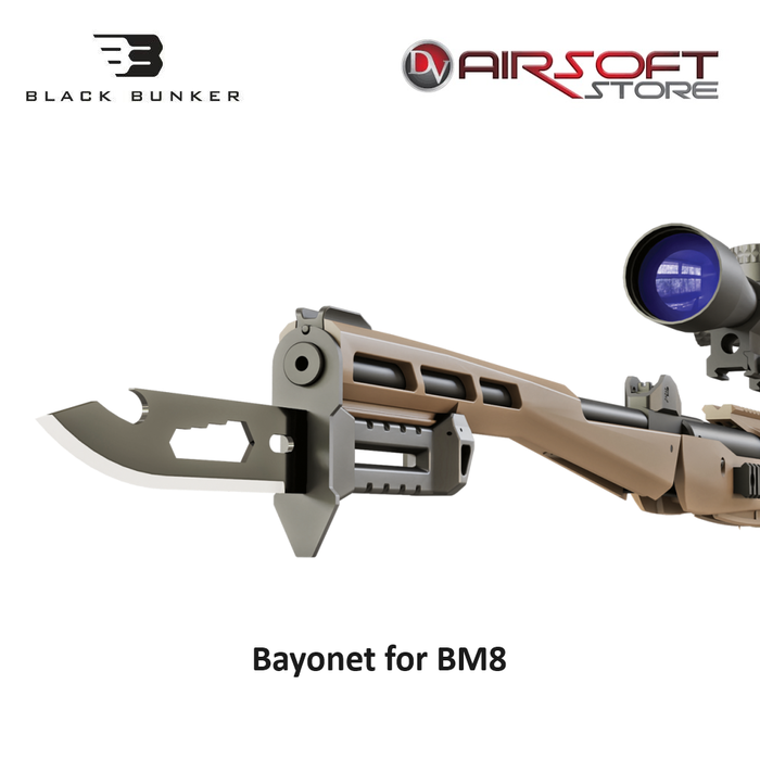 Black Bunker Bayonet for BM8