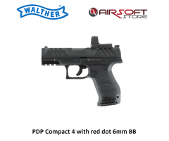 Walther PDP Compact 4 with red dot 6mm BB