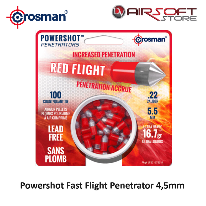 Crosman Powershot Fast Flight Penetrator 4,5mm