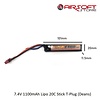 VB Power 7.4V 1100mAh Lipo 20C Stick T-Plug (Deans)