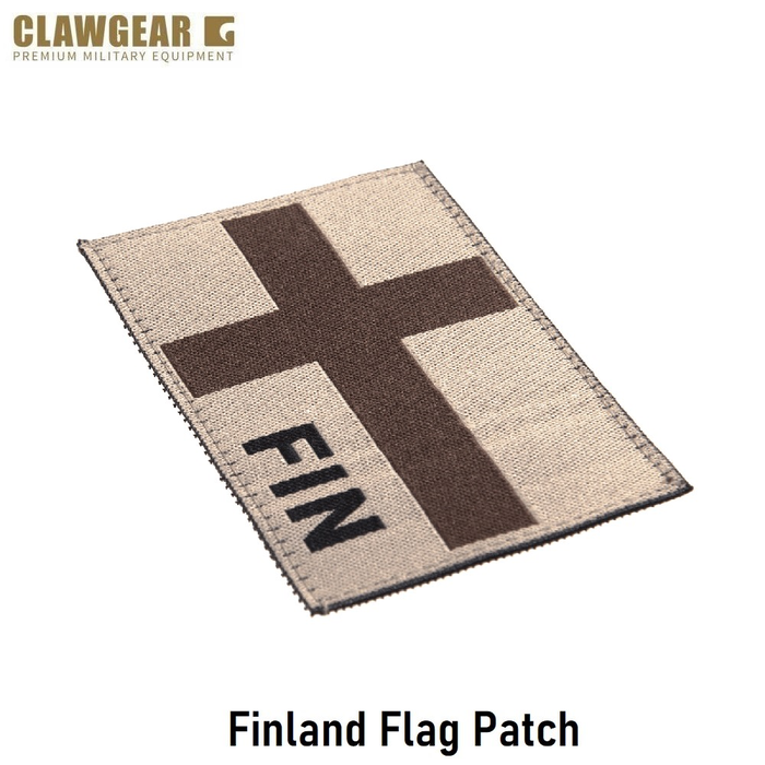 CLAWGEAR Finland Flag Patch Desert