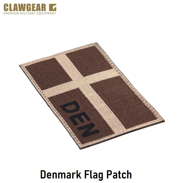 CLAWGEAR Denmark Flag Patch Coyote