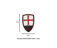 JTG Crusader Shield Rubber Patch - Color