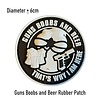 JTG Guns Boobs and Beer Rubber Patch