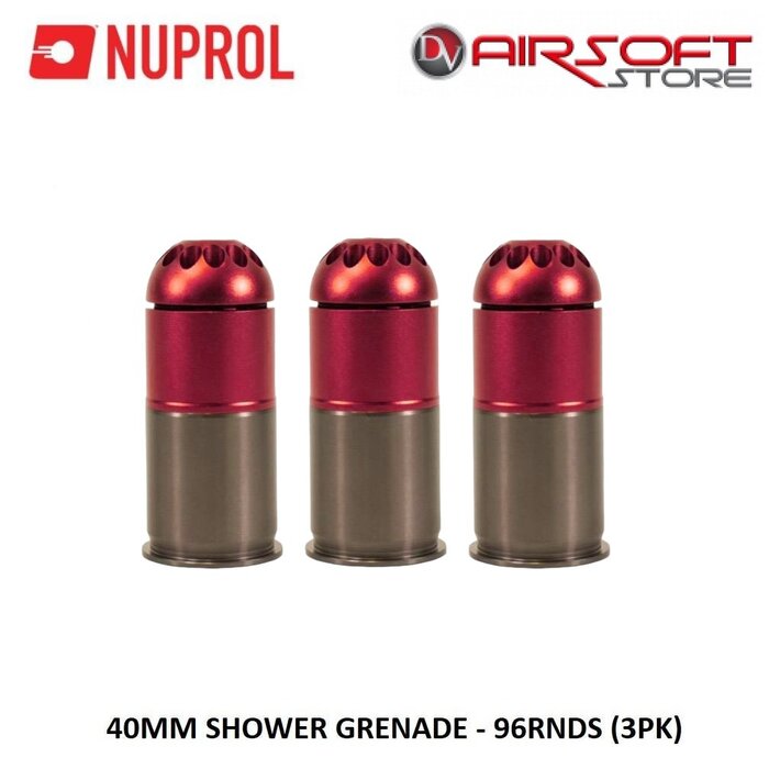 NUPROL 40mm Shower Grenade - 96rnds (3PK)