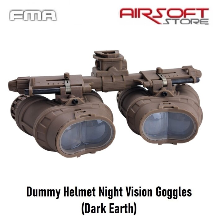 FMA Dummy Helmet Night Vision Goggles (Dark Earth)