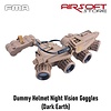FMA Dummy Helmet Night Vision Goggles (Dark Earth)
