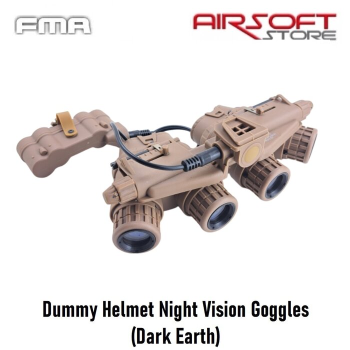 FMA Dummy Helmet Night Vision Goggles (Dark Earth)