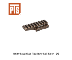 PTS Unity Fast Riser Picatinny Rail Riser - DE