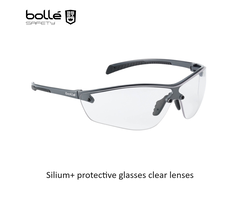 Bollé Silium+ protective glasses clear lenses