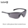 Silium+ safety glasses black smoked lenses