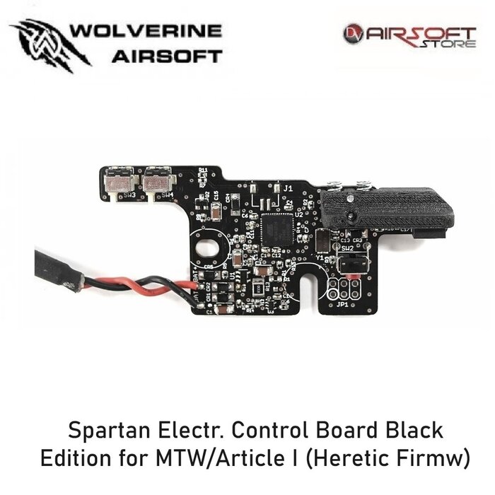 Wolverine Heretic Labs Spartan Electr. Control Board Black Edition for MTW/Article I (Heretic Firmw)
