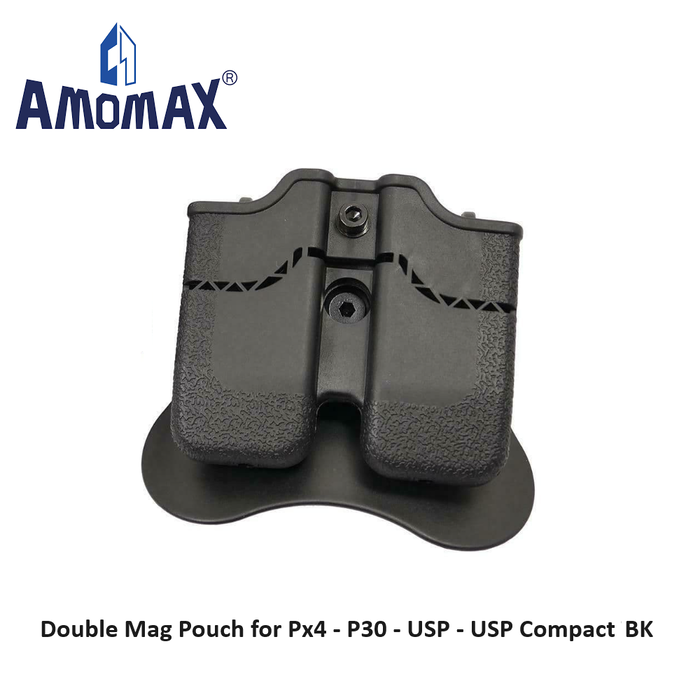 Amomax Double Mag Pouch for Px4 - P30 - USP - USP Compact