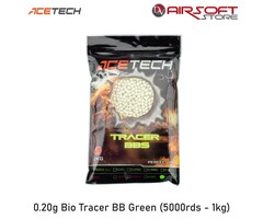 ACETECH 0.20g Bio Tracer BB Green (5000rds - 1kg)