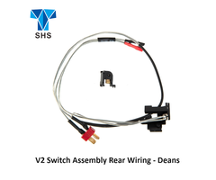 SHS V2 Switch Assembly Rear Wiring - Deans