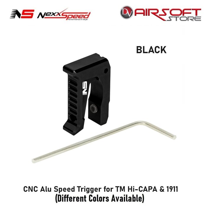 Nexxspeed CNC Alu Speed Trigger for TM Hi-CAPA & 1911